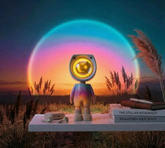 StellarAstronaut™ Sunset & Rainbow Projection Lamp