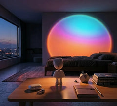 StellarAstronaut™ Sunset & Rainbow Projection Lamp